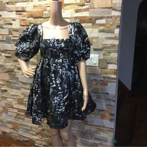 JONATHAN SIMKHAI Printed Mini Dress